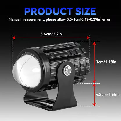 2 Pcs Set Mini Driving Fog Lights