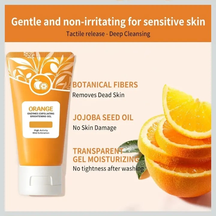 Orange Exfoliating whitening Gel