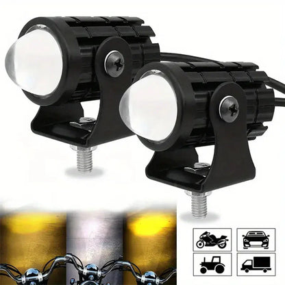 2 Pcs Set Mini Driving Fog Lights