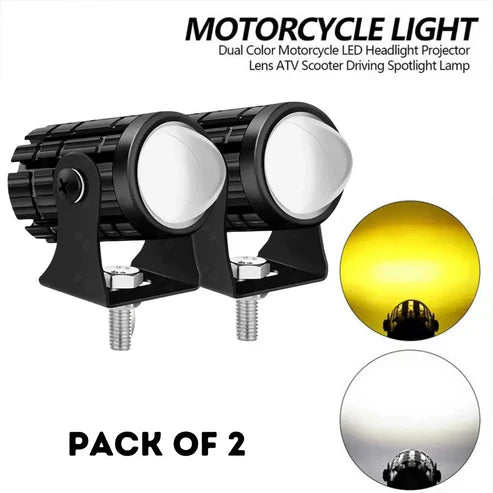 2 Pcs Set Mini Driving Fog Lights