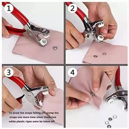 Tich and Snap Button Press Tool